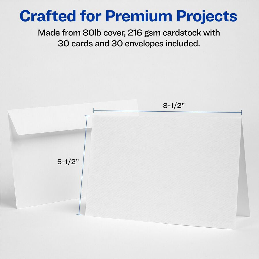 Avery 8316 - Note Cards