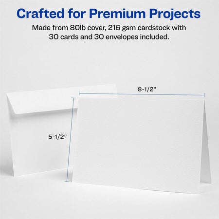 Avery 8316 - Note Cards