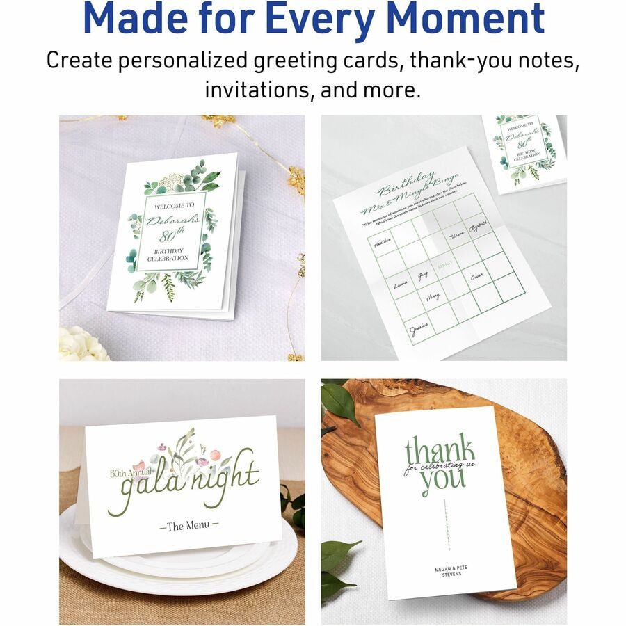 Avery 8316 - Note Cards