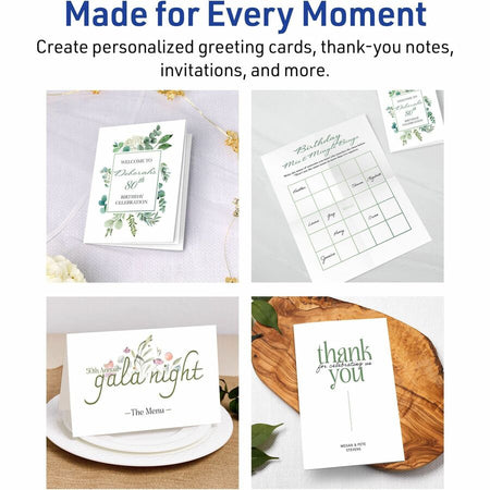 Avery 8316 - Note Cards