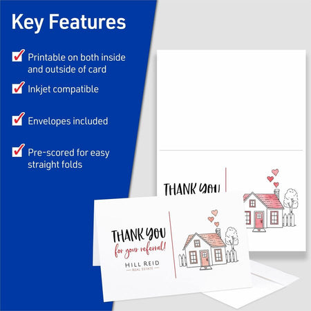 Avery 8316 - Note Cards
