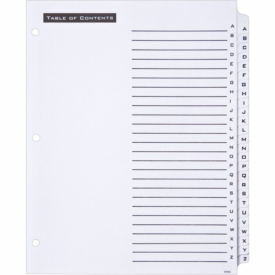 Avery® A-Z Table 'N Tabs Dividers - Alternate-Image1