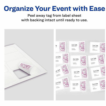 Avery® Adhesive Name Badges - Alternate-Image2