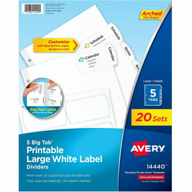 Avery® Big Tab Tab Divider - 2000