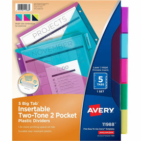 Avery® Big Tab Tab Divider - 2000