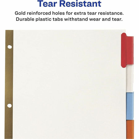 Avery® Big Tab Insertable Dividers - Reinforced Gold Edge - Alternate-Image10