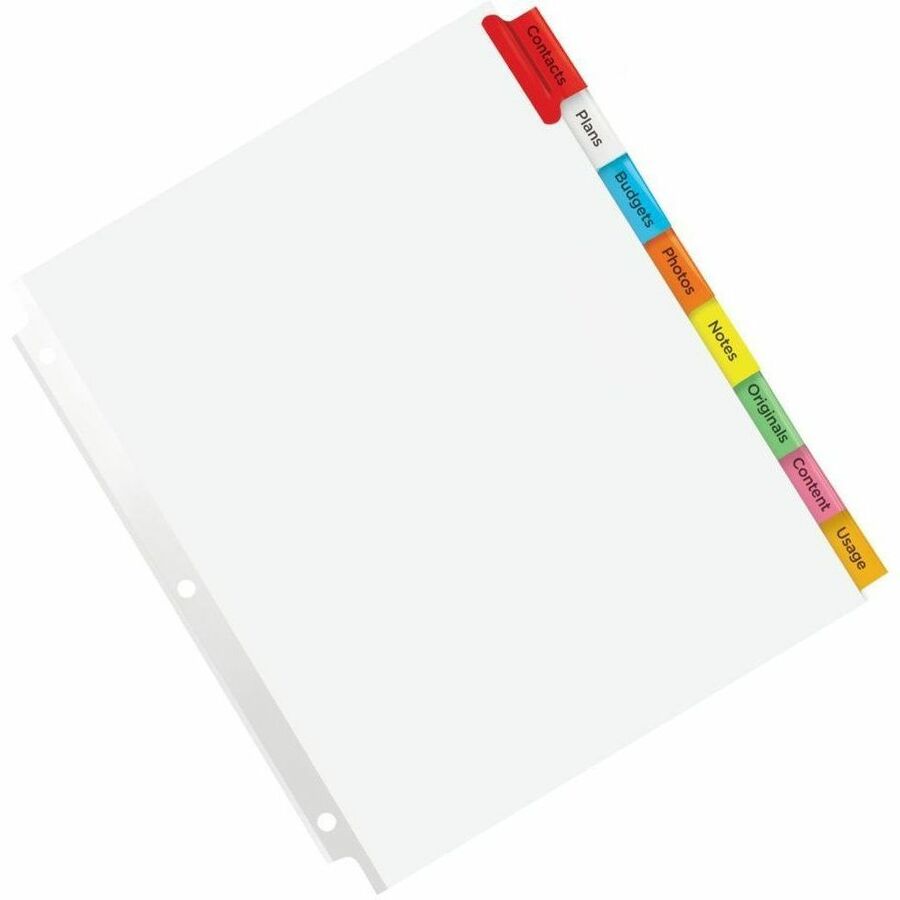 Avery Big Tab Insertable Extra Wide Dividers - Alternate-Image2