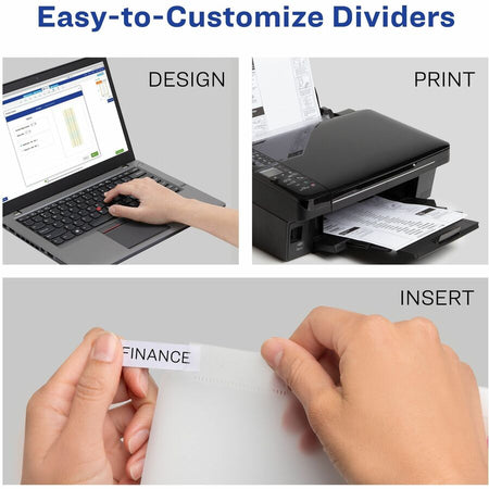 Avery® Big Tab Insertable Plastic Dividers - Alternate-Image1