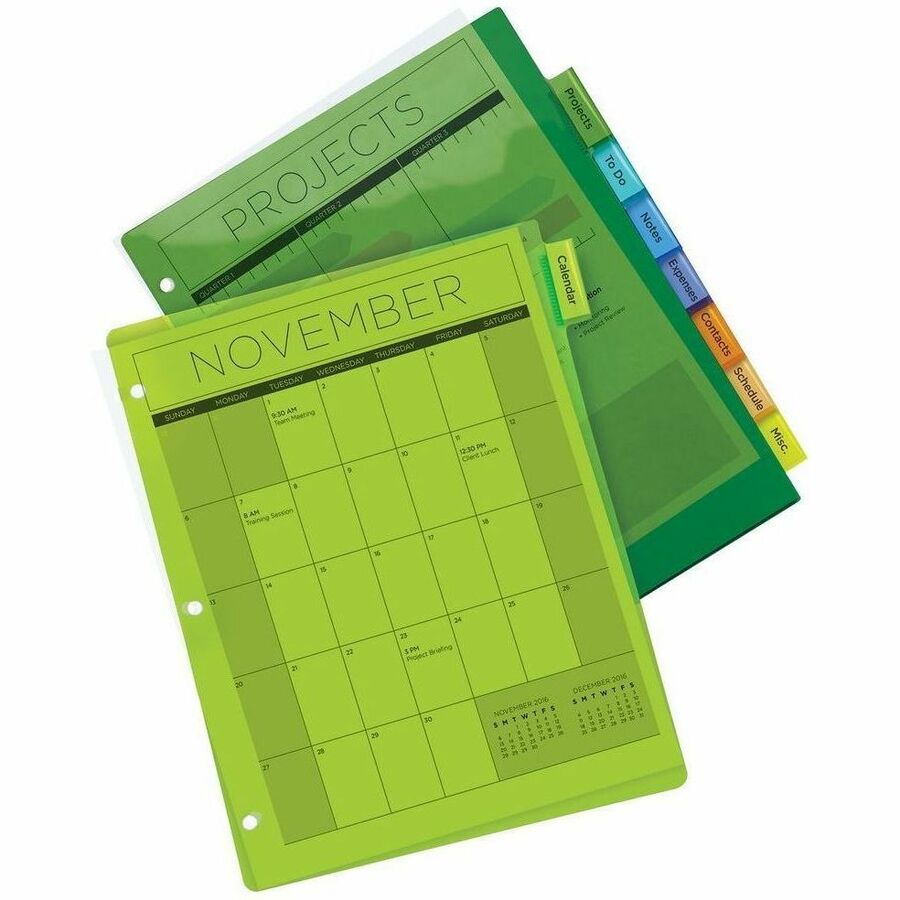 Avery Big Tab Insertable Plastic Dividers - Alternate-Image1