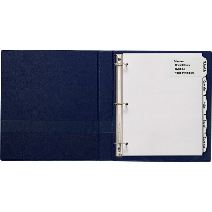 Avery® Big Tab Printable Large White Label Dividers - Alternate-Image1