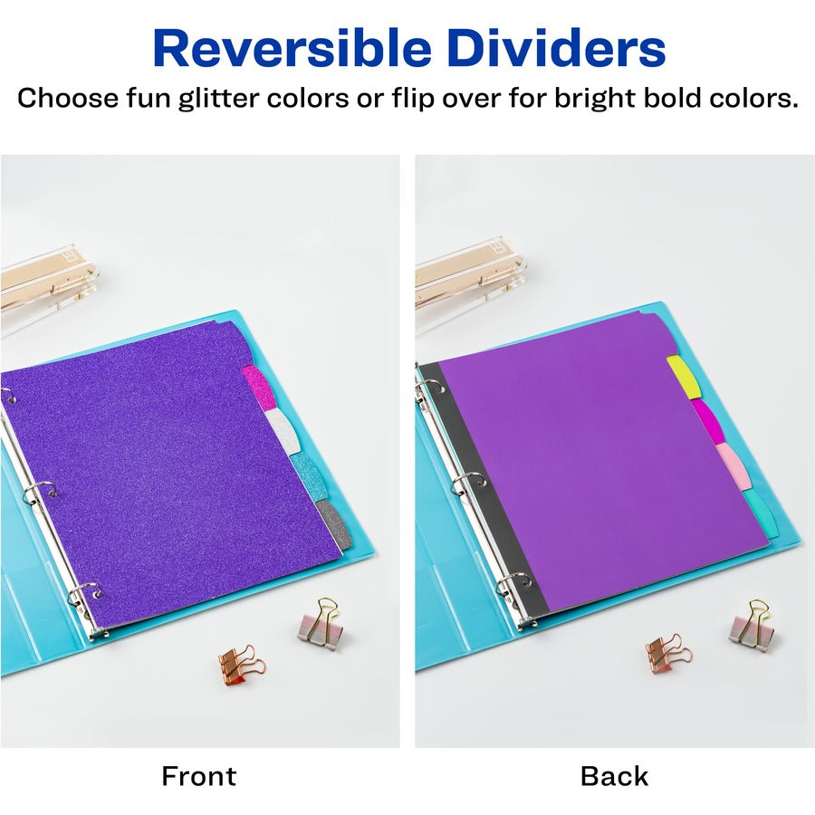 Avery® Big Tab Reversible Fashion Dividers - Alternate-Image1