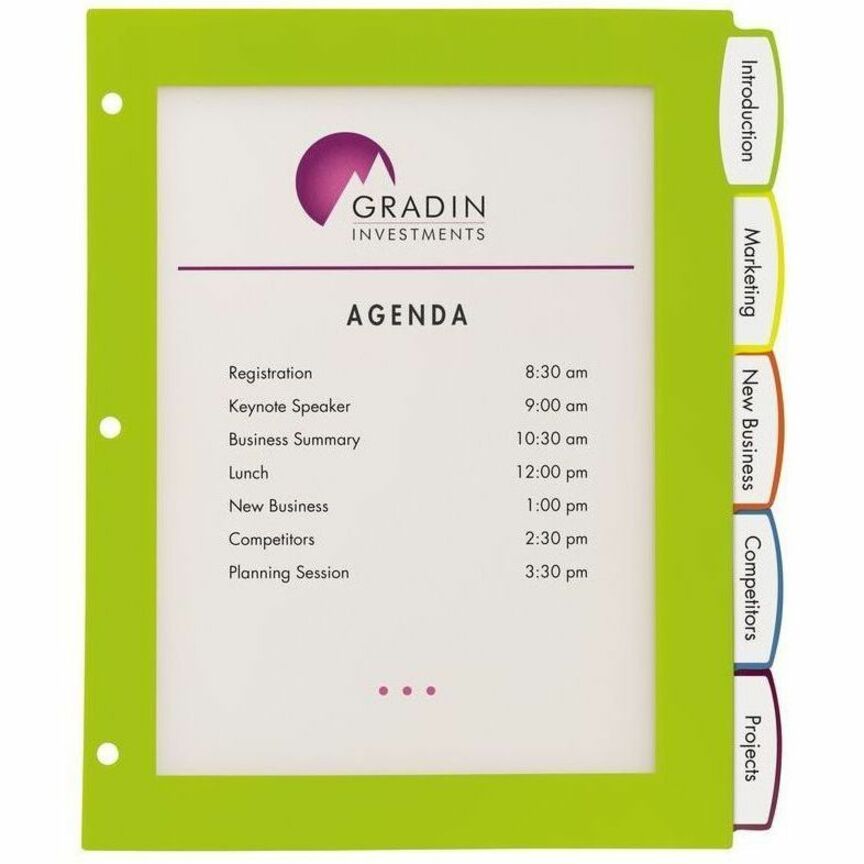 Avery Big Tab UltraLast Plastic Dividers - Alternate-Image2