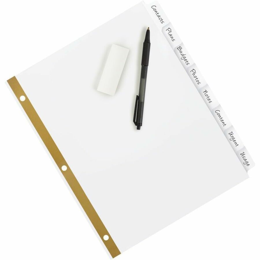 Avery Big Tab Write & Erase Dividers - Alternate-Image2