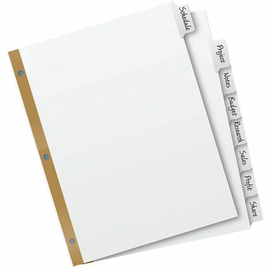 Avery Big Tab Write & Erase Dividers - Alternate-Image1