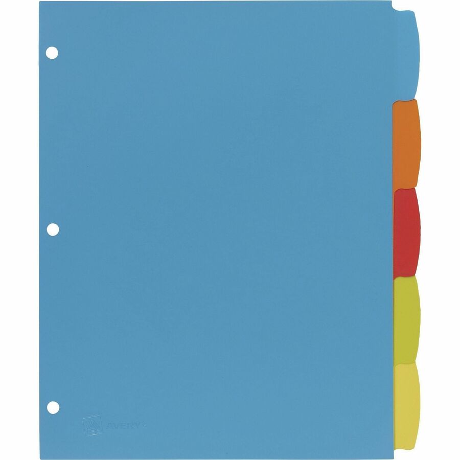 Avery® Big Tab Write & Erase Durable Plastic Dividers - Front