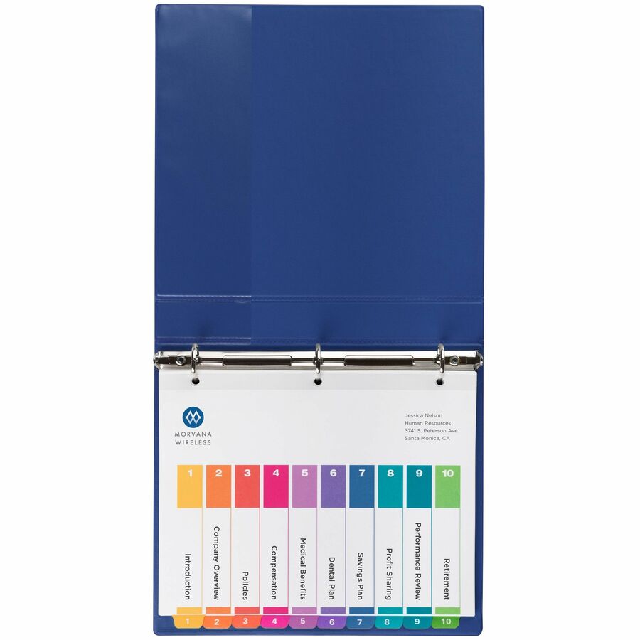 Avery Dividers, 10 Tabs, Ready Index (3 Sets of 11072) - Alternate-Image7