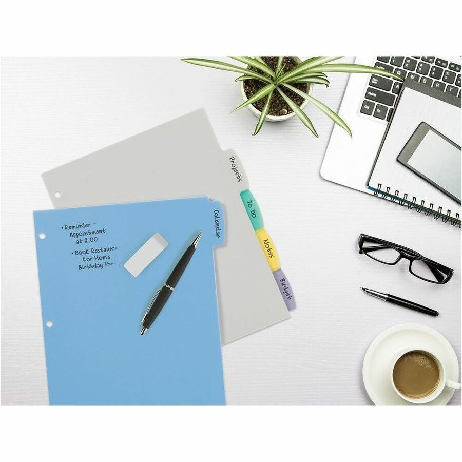 Avery Durable Plastic Write-On Dividers - Alternate-Image1