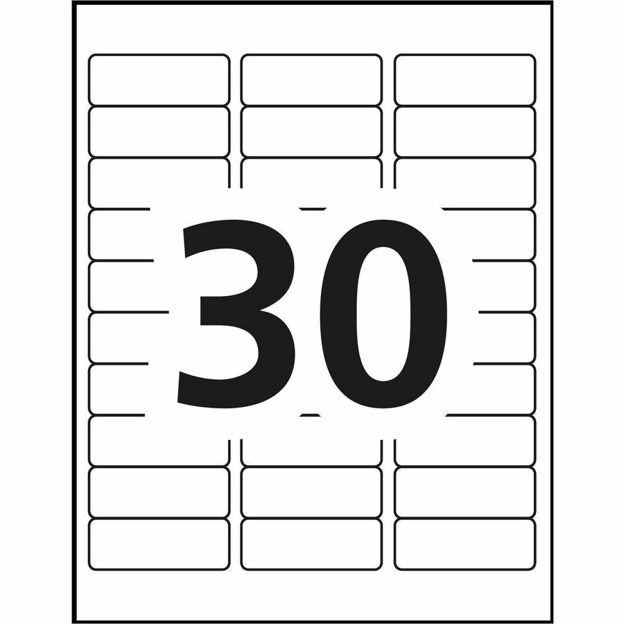 Avery Earth-Friendly White Rectangle Labels - Alternate-Image4
