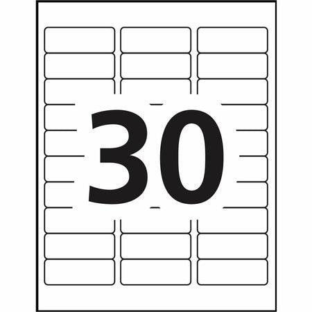 Avery Earth-Friendly White Rectangle Labels - Alternate-Image4