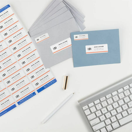 Avery Easy Peel Address Labels: 1x2-5/8’’ Inkjet White 750 Labels - Shipping