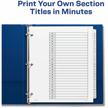 Avery Extra-Wide Dividers, 26 Tabs, Ready Index (11166) - Alternate-Image3