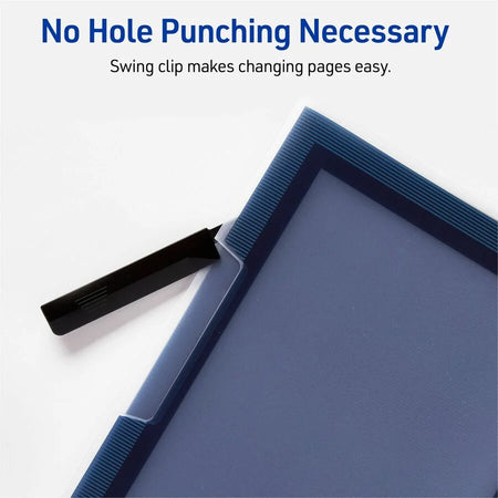 Avery Flexi-View Report Cover: Polypropylene 8 1/2’’ x 11’’ 25 Sheets Assorted - 24/Box - Covers