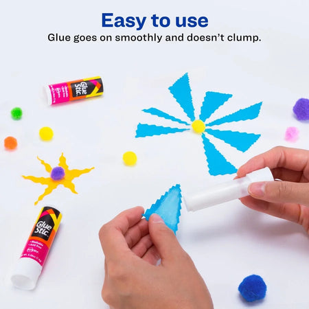 Avery Glue Stick: White 0.26 oz - Pack of 18 - Sticks
