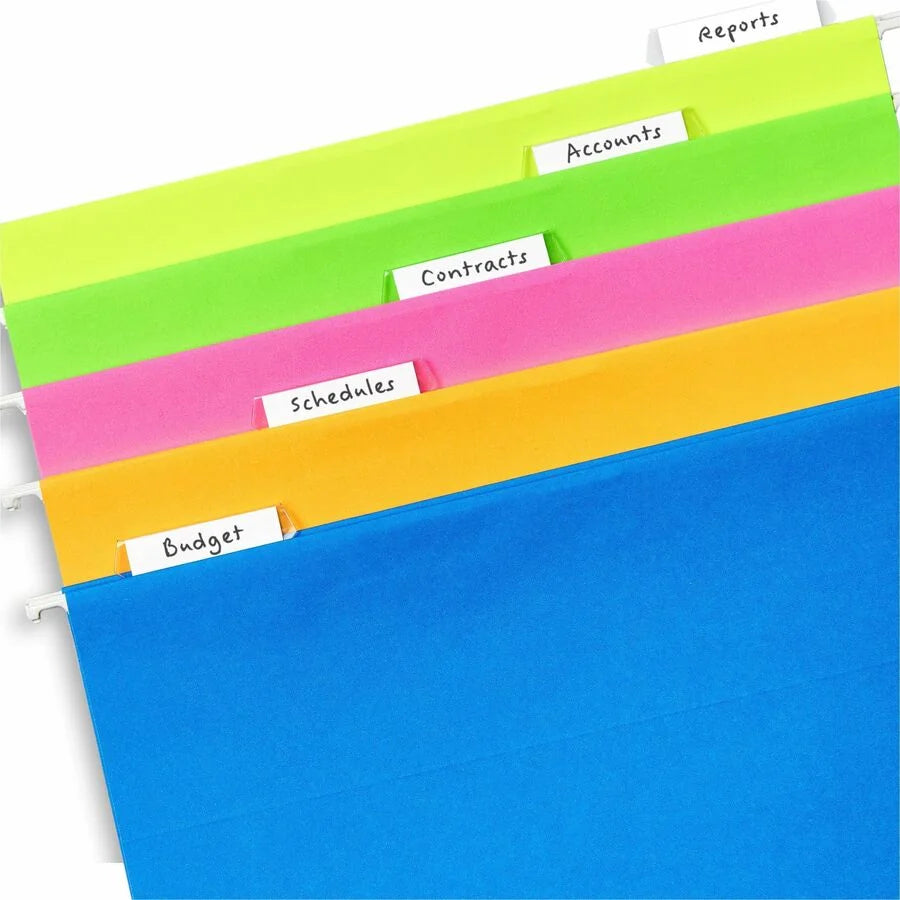 Avery Hanging File Folder Tabs: 1/5 Cut Matte Clear Film 720 Tabs - Folders & Accessories