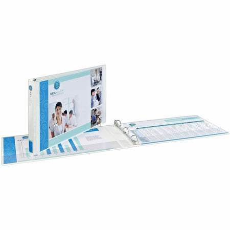 Avery Heavy-Duty View Binder, 1.5" Slant Rings, 11"x17" , White (72125) - 2000