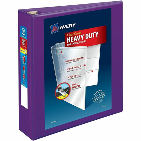 Avery Heavy-Duty View Binders - Locking One Touch EZD Rings - 2000