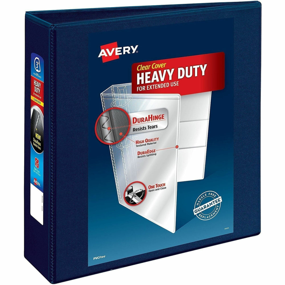 Avery Heavy-Duty View Binders with One Touch EZD Rings - 2000