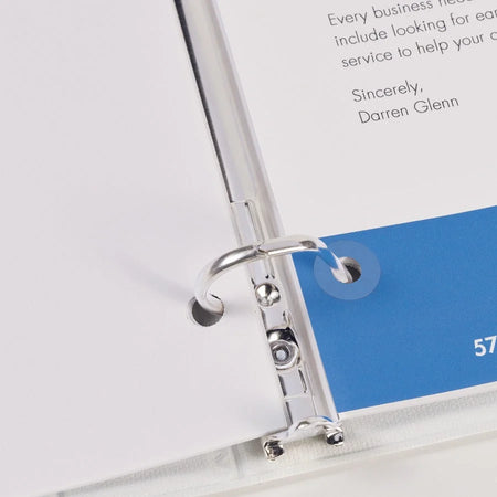 Avery Hole Reinforcement Label Rings: 0.3’’ Clear Polyvinyl - 200/Pack - Binder Reinforcements