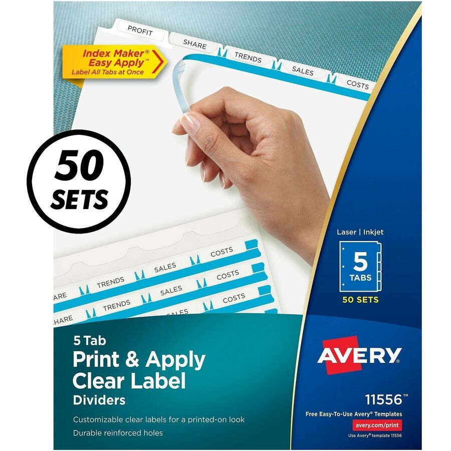 Avery® Index Maker Index Divider - Alternate-Image9