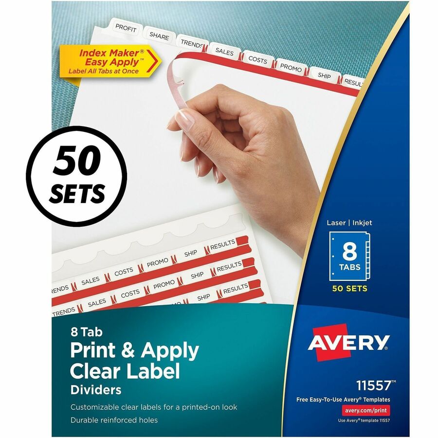 Avery® Index Maker Index Divider - Alternate-Image9