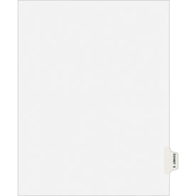 Avery® Individual Legal Exhibit Dividers - Avery Style - 2000