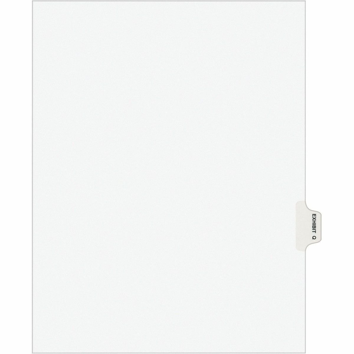 Avery® Individual Legal Exhibit Dividers - Avery Style - 2000