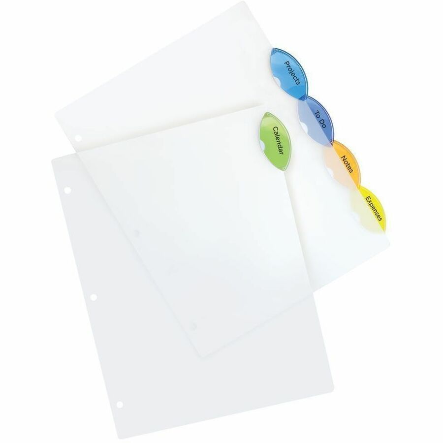 Avery Insertable Style Edge Plastic Dividers - Alternate-Image3