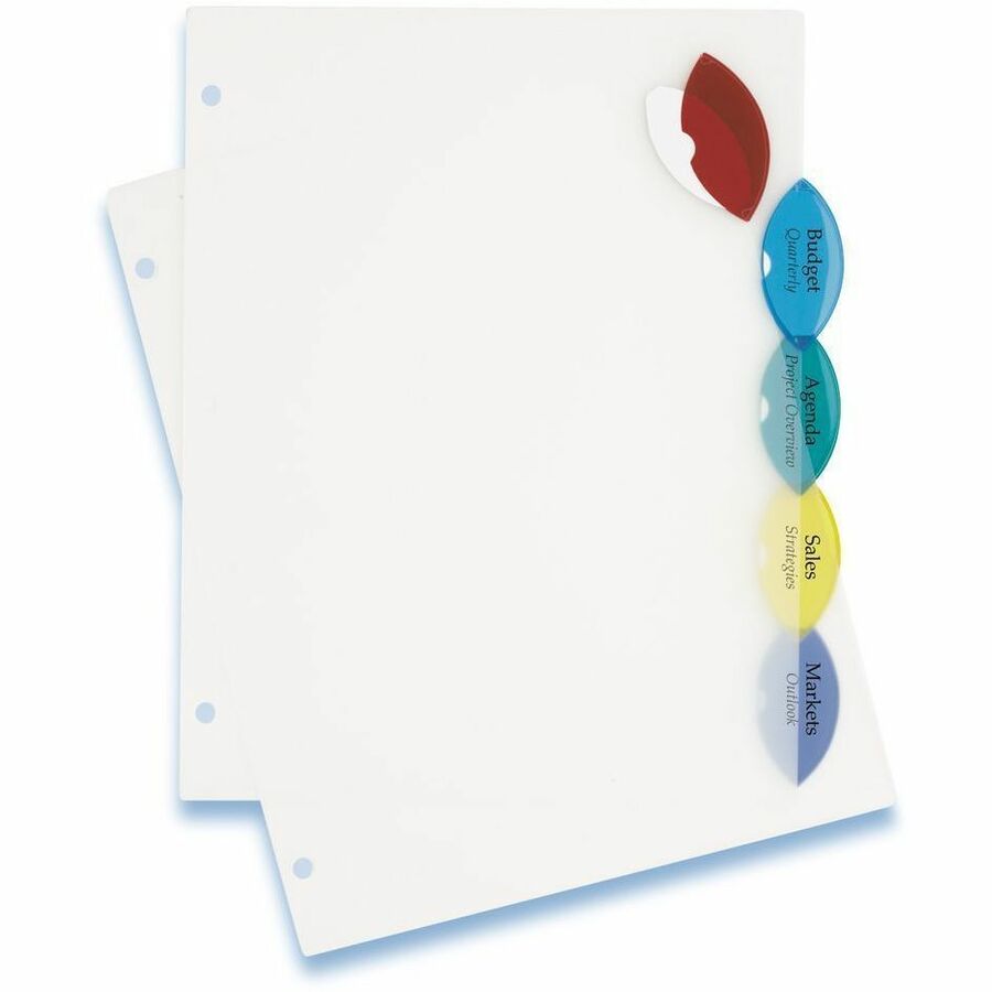 Avery Insertable Style Edge Plastic Dividers - Alternate-Image4