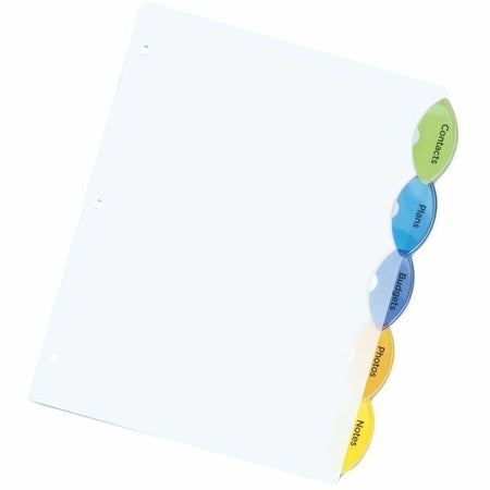 Avery Insertable Style Edge Plastic Dividers - Alternate-Image2