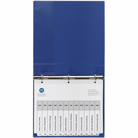 Avery Jan-Dec Dividers, 12 Tabs, Ready Index (6 Sets of 11826) - Alternate-Image7