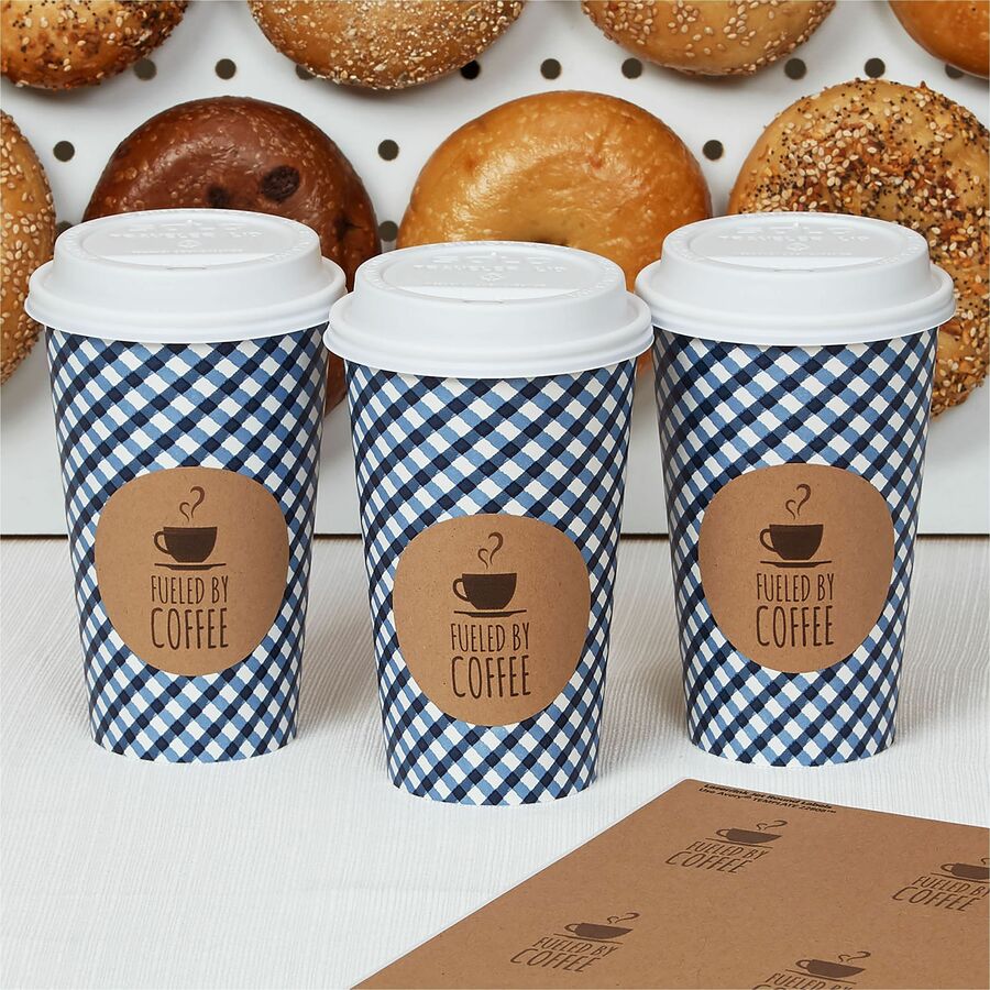 Avery Kraft Brown Round Labels - Alternate-Image2