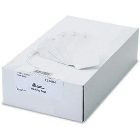 Avery Marking Tags: Strung 3-1/4’’ x 1-15/16’’ - 1000 Tags - White Twine Fastener - & Tickets