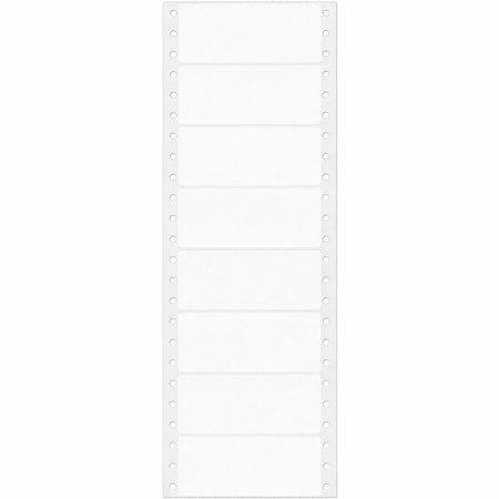 Avery Pin Feed Label: 3 1/2’’ Rectangle Permanent Adhesive - 5000 Labels - Multipurpose & ID