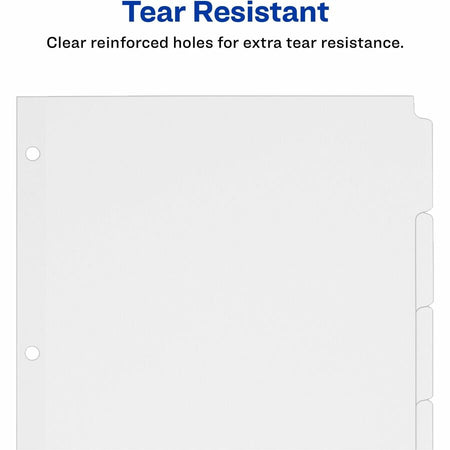 Avery® Plain Tab Write-On Dividers - Alternate-Image2