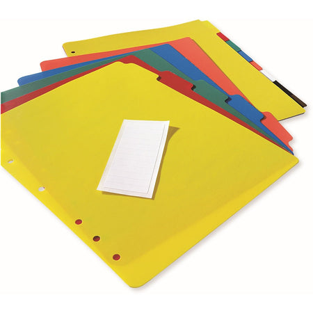 Avery® Plastic Tab Dividers w/ White Labels - Alternate-Image9