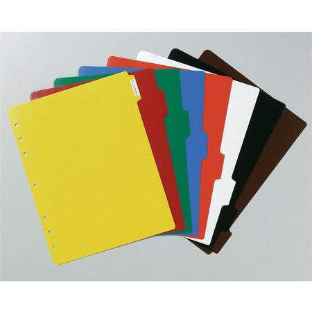 Avery® Plastic Tab Dividers w/ White Labels - Alternate-Image2