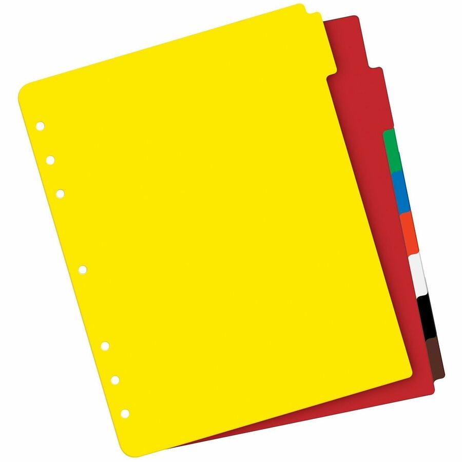 Avery® Plastic Tab Dividers w/ White Labels - Alternate-Image3