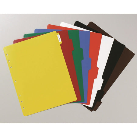 Avery® Plastic Tab Dividers w/ White Labels - Alternate-Image6