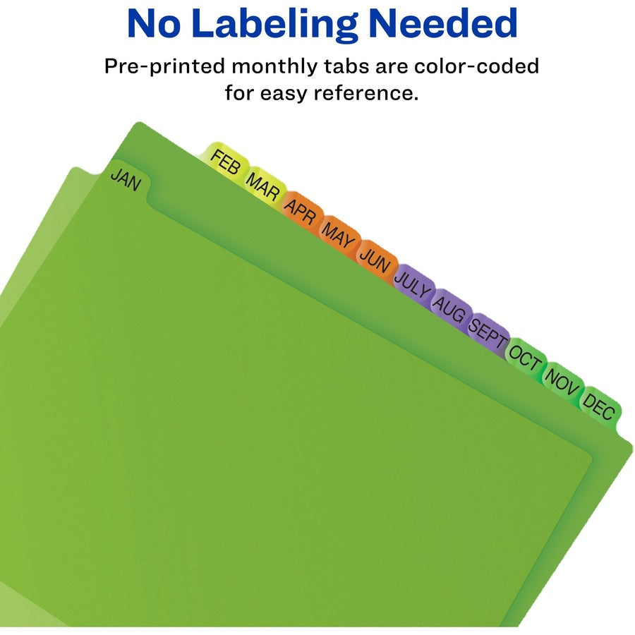 Avery® Preprinted A-Z Plastic Dividers - Alternate-Image2