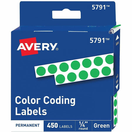 Avery&reg; 1/4" Color-Coding Labels - 2000